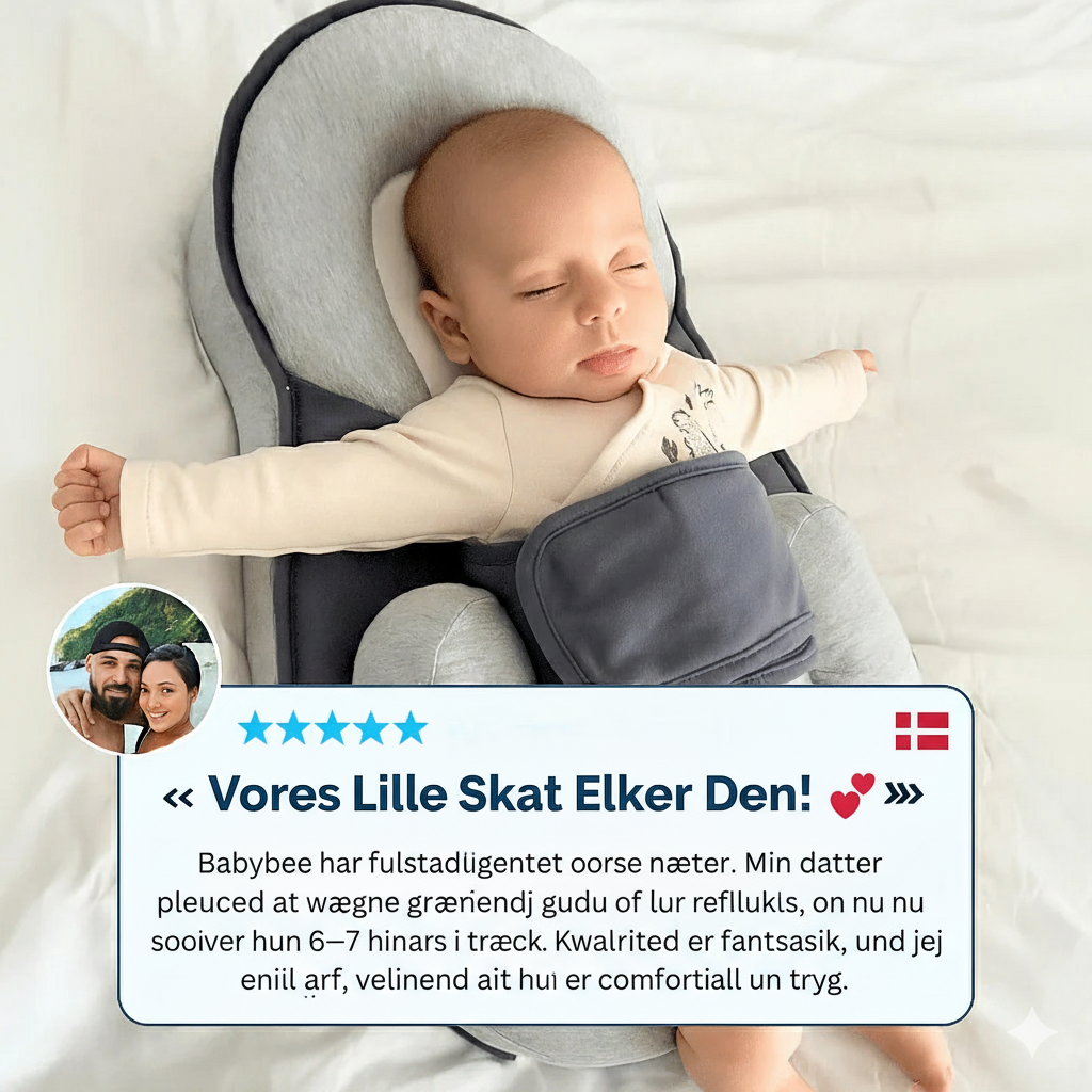 Anti-refluks- og kolikseng til baby – Babybee